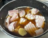 かすべの煮付け、冬の北海道の郷土料理作り方4写真