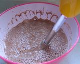 コーヒージュレのせ*豆腐チョコムース作り方2写真