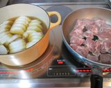 とろとろ簡単　大根と鶏もも肉煮こみ作り方2写真