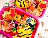 キャラ弁に☆クルクル♪のりチーハム作り方5写真