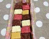 バレンタイン♡カラフルキューブウェハース作り方9写真