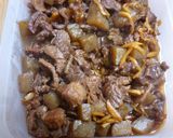 ぼっかけ入り・塩焼きそば(塩すじそば)作り方2写真