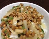 ひと手間で絶品◆納豆シソたくあんご飯作り方2写真
