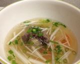 牛肉ダシダで☆お店のテールスープ♪作り方5写真