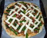 ピリカラでうまい！！プルコギ風ピザ作り方4写真