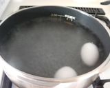 簡単！バジルパスタ＊半熟卵のっけ作り方1写真