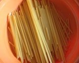 シリコンスチーマーで15分*パスタ作り方1写真