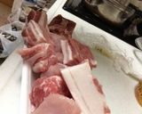 トロトロ豚ブロックの角煮作り方1写真