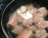 トロトロ豚ブロックの角煮作り方2写真