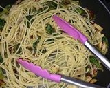 グリーンリーフ♬キノコ♬辛ペペロンチーノ作り方5写真