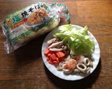 シーフード焼きそば作り方1写真