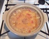 二日酔いの朝に♪優しいトマト雑炊作り方5写真
