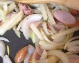 北海道♡簡単じゃがバターコーン焼きそば作り方3写真