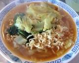 タイ風 辛ラーメン (トムヤムクン味)作り方6写真
