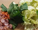 ササッとスープチャーハン♪作り方1写真