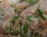 蕪とにら入りつみれの煮物作り方1写真
