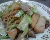 じゃがいも入り焼きそば♪作り方7写真