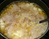 豆腐とベーコンの卵スープ♪作り方3写真