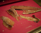 捨てないで！おつまみに！鯵の骨せんべい！作り方1写真