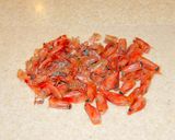 甘エビの殻を使った魚介のサフランリゾット作り方1写真
