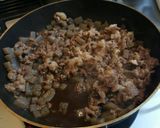 ご飯の友！牛肉こんにゃくすきやき風炒め作り方5写真