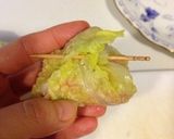 白菜deくるっと餃子♡作り方3写真