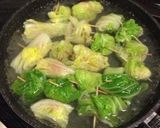 白菜deくるっと餃子♡作り方4写真