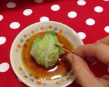白菜deくるっと餃子♡作り方5写真