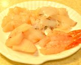 甘エビの殻を使った魚介のサフランリゾット作り方7写真