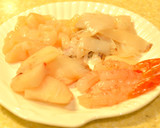 甘エビの殻を使った魚介のサフランリゾット作り方7写真