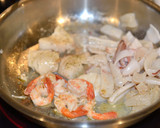 甘エビの殻を使った魚介のサフランリゾット作り方8写真