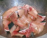 焼肉のタレdeぶりの竜田揚げ作り方2写真