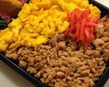 スープも作れる＊三色丼作り方9写真