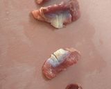 簡単砂肝炒め！作り方1写真
