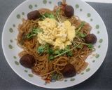 千葉県の菜の花風焼きそば作り方8写真