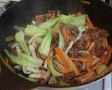 ☆牛肉と青梗菜のオイスターソース旨炒め☆作り方5写真