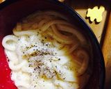 簡単!和風カルボナーラうどん☻作り方4写真