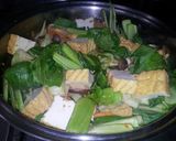 野菜たっぷり辛味噌具だくさんスープ作り方3写真