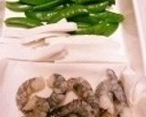 エビ春巻　はんぺん＆スナップエンドウ入り作り方1写真