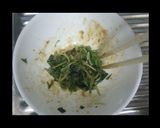 【お弁当に！】ワカメと水菜の和え物作り方4写真