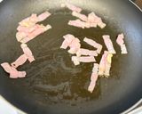 簡単ワンパン♪トマトクリームパスタ作り方2写真