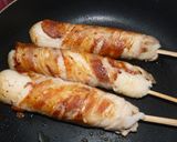 運動会に♡簡単肉巻きおにぎり☆TDS風作り方6写真