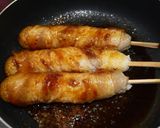 運動会に♡簡単肉巻きおにぎり☆TDS風作り方7写真