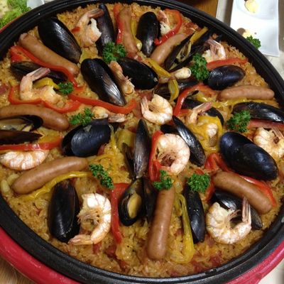 パーティにお勧め☆ホットプレートパエリア by AtsukoCafe