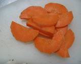 今日の味噌汁　ブロッコリー椎茸作り方3写真
