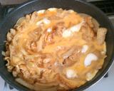 あぶらあげ丼［カツ丼風］作り方3写真