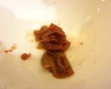 健康おつまみ　煮干しの梅肉おかか作り方2写真