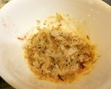 健康おつまみ　煮干しの梅肉おかか作り方4写真