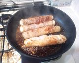 トロトロ白ネギの肉巻き甘辛ソテー作り方4写真