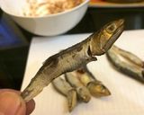 健康おつまみ　煮干しの梅肉おかか作り方6写真